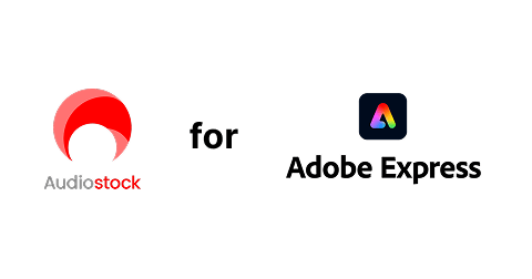 AudiostockとAdobe Expressの連携事例